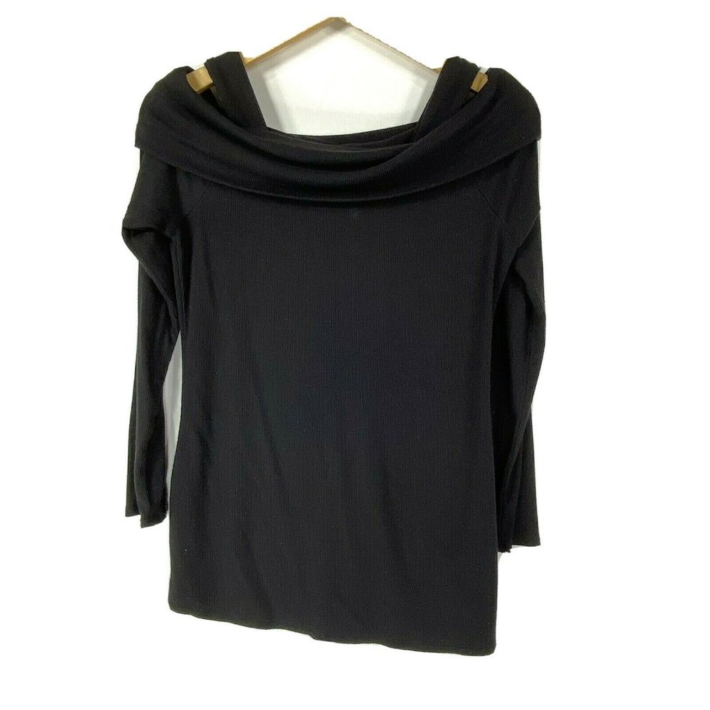 Motherhood Maternity S Small Blouse Cowl Neck Long